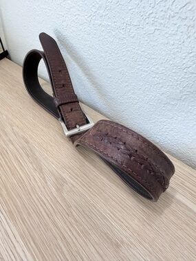 Vintage Genuine Leather Brown Belt